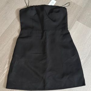 Dynamite Black Spaghetti Strap Sheath Mini Dress Cocktail